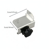 Universal Fit Overlock Border Guide Adjustable Serger Guide Tool Stainless Steel Overlock Foot Even Material Flow