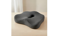 Memory Foam Seat Cushion Contoured Ergonomic Seat Cushion Therapeutic Chair Pad for Office Workers, Drivers, Desk Work