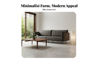 3-Seater Sofa Nordic design 3-Seater Fabric Settee Modern Minimalist Design Living Room Furnishing for Apartment Dwellers, Small Families, Bedroom