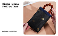 Traditional Design Wenwan Storage Bag Handmade Brocade Jewelry Pouch Padded Interior for Women, Gift Givers, Daily Use, Travel, In a Handbag