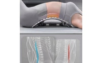 Molded Plastic Spine Relief Board Massage Nodes Support Board Contoured Waist Stretch Support Textured