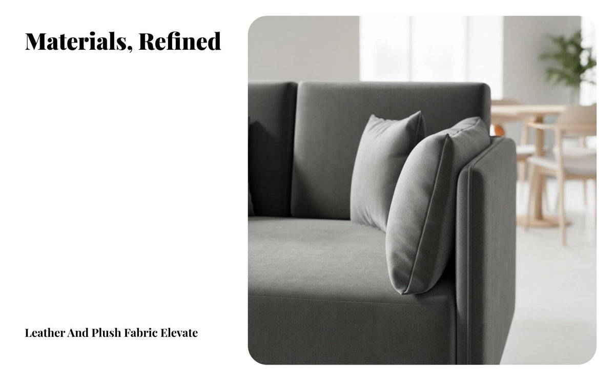 flutedTufted Booth Sofa Comfortable Cushioning Commercial Furniture Modern Design Banquette for Cafe Proprietors, Lounge Area, Bar, Office Reception
