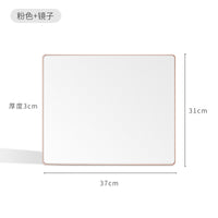 浴室壁画收纳箱卫生间放衣服神器防水免打孔壁挂折叠收纳柜置物架