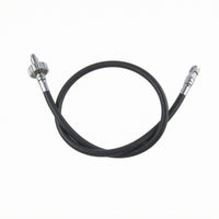 Knurled Coupling Regulator Maintenance Hose Metal Fittings Flexible Black Regulator Hose Threaded Tip