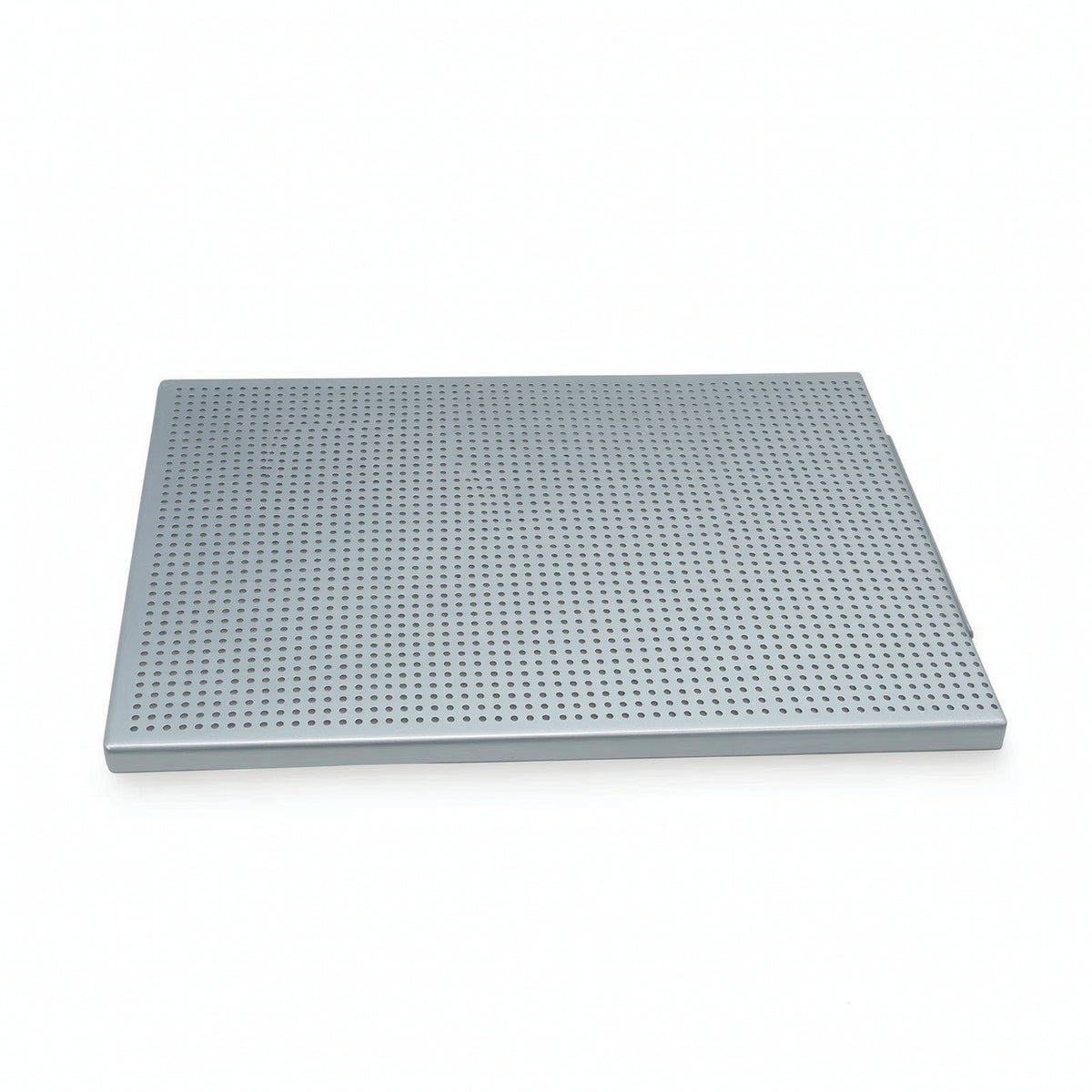 Rectangular Perforated Baking Tray Commercial-Style Perforated Baking Sheet Professional Pastry Tray with Holes Reinforced for Home Kitchen