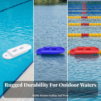 Buoyant Barrier with Oval Cutouts