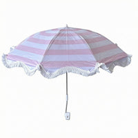 Beach Chair Umbrella with Clamp Blocking Attach-on Beach Chair Umbrella Lightweight Clamp-on for Beachgoers