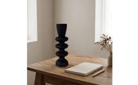 Candlestick Holder Minimalist Candlestick Holders Tapered Carved Candle Holder for Minimalism Aficionados, Hotel