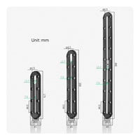 Matte Kayak Track Mount with Cup Holder Stainless Steel Kayak Accessory Holder with Paddle Mount Multi-Functional Boat Track Assembly Sturdy for Kayakers, Anglers