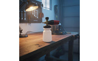 Brass Body Pressure Washer Foam Cannon Screw-on Cap Foam Cannon Attachment Metal Connector Pressure Washer Attachment Flexible Tube