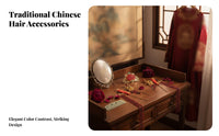 Warring States Design Headdress Set Intricate Features monarch's Consort Headwear Set Traditional Chinese Attire Hair Accessory