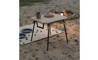 Folding Picnic Table Lightweight Height Adjustable Camp Table Foldable Outdoor Furniture for Barbecue