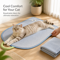 Pet Cooling Mat for Dogs and Cats, Summer Ice Pad for Small to Medium Pets, All-Season Pet Bed
