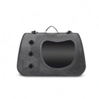 Pet Carrier Bag with Clear Window Portable Soft-Sided Pet Carrier Transparent for Commuting