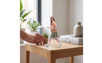 1:18 Scale Girl Figure Realistic Girl Figure Model Tiny Miniature Figurine for Diorama