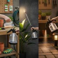 3L Pressure Sprayer with Measuring Cup for Garden and Home Use