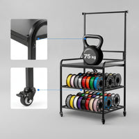 Filament Storage Rack with Wheels Heavy Duty Additive Manufacturing Printer