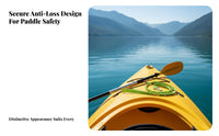 Kayak Paddle Leash Anti-Misplacement Coiled Paddle Tether Boat Oar Safety Rope Retractable Watersports Accessory Strong