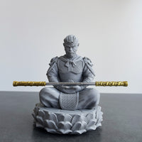 鱼缸造景孙悟空齐天大圣斗战胜佛摆件微景观装饰沉水小石头禅意