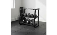 Dumbbell and Kettlebell Organizer Multifunction Kettlebell -Saving Gym Equipment Organizer for Fitness Users