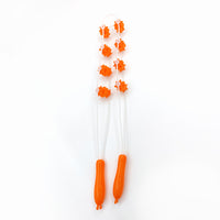 Back Stretcher Massage Roller with Handheld Roller Balls