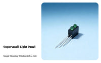 Clear Polarity Marking two-colorColor Light Emitting Diode housing Integrated Holder signal Light upright Alignment Electronic Component for Electronics Hobbyists, Engineers, Technicians, Control Panels, printed PCBs, DIY endeavors