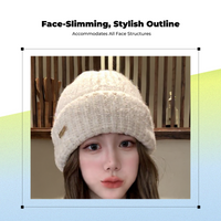 Women's Knit Hat Warm & Soft Adjustable Ear Cover