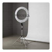4 Pieces Easy Installation Circular Light Modifier Cloth Portable Circular Light Soft Cover Lighting Accessory for Photographers, Content Creators, Makeup Artists, Studio, Live Broadcasting, Portrait Photography, Vlogging