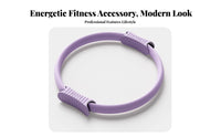 Postpartum Recovery Pilates Circle High Elasticity Inner Thigh Exerciser Non-Slip Handle for Seniors, Beginners