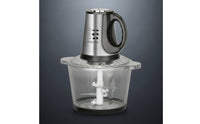 Long-Lasting Food Chopper with Glass Bowl Powerful Electric Food Chopper Countertop Appliance Compact for Home Cooks, Kitchen