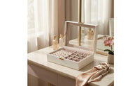 Removable Tray Jewelry Storage Box