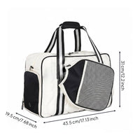 Tennis Backpack Lightweight Tennis Racket Bag Mesh Pocket Racket Athletic Bag for Women, Gym
