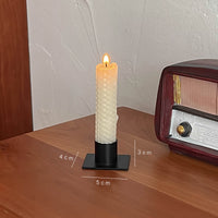 中古风手持烛台 复古铁艺家居装饰ins民宿软装氛围感摆件拍照道