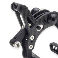 Road Bike Brake Caliper Heat Dissipation Carbon Composite Brake Caliper Adjustable Cycle Part