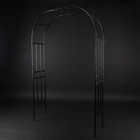 Garden Arch and Heavy Duty Trellis for Climbing Plants, Wide Plant Support with 2-Layer Structure, Wedding Arch for Party Backdrop, Rural Style