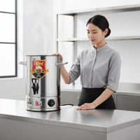 Electric Hot Water Urn Keep Warm Function Professional Water Boiler Large Capacity Tea Boiler Adjustable Temperature Control