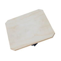 Square Balance Board Pale Grain Wooden Balance Board Sports Gear Natural Wood Fitness Equipment Indoor