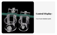 Aquarium Pipe Holder Split Design Aquarium Pipe Fixing Clamp Fish Tank Tube Clamp for Aquarists, Aquatic Landscaping