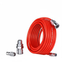 Flexible PU Pneumatic Tube Explosion Proof Air Compressor Hose Quick Connector High Pressure Air Line for Carpenters