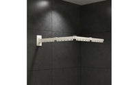 Wall Hanger with Folding Arm Foldable Wall-Mounted Clothes Rack Fold-Away Garment Rack for Apartment