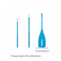 Collapsible Design Stand up Paddle Sturdy Construction Adjustable SUP Paddle Ergonomic T-Grip Watersports Equipment for Beginners