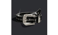 Glittering Rhinestone Belt Sparkling Glittering Belt Decorative Glamorous for Women, Teens