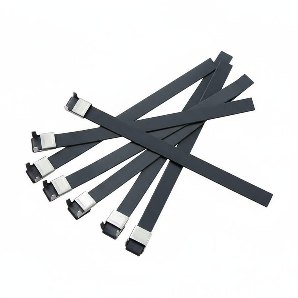 L-Shaped Aquatic Wire Strap Plastic Coated Stainless Steel Tie Automatic-Locking Steel Wire Tie Rustproof