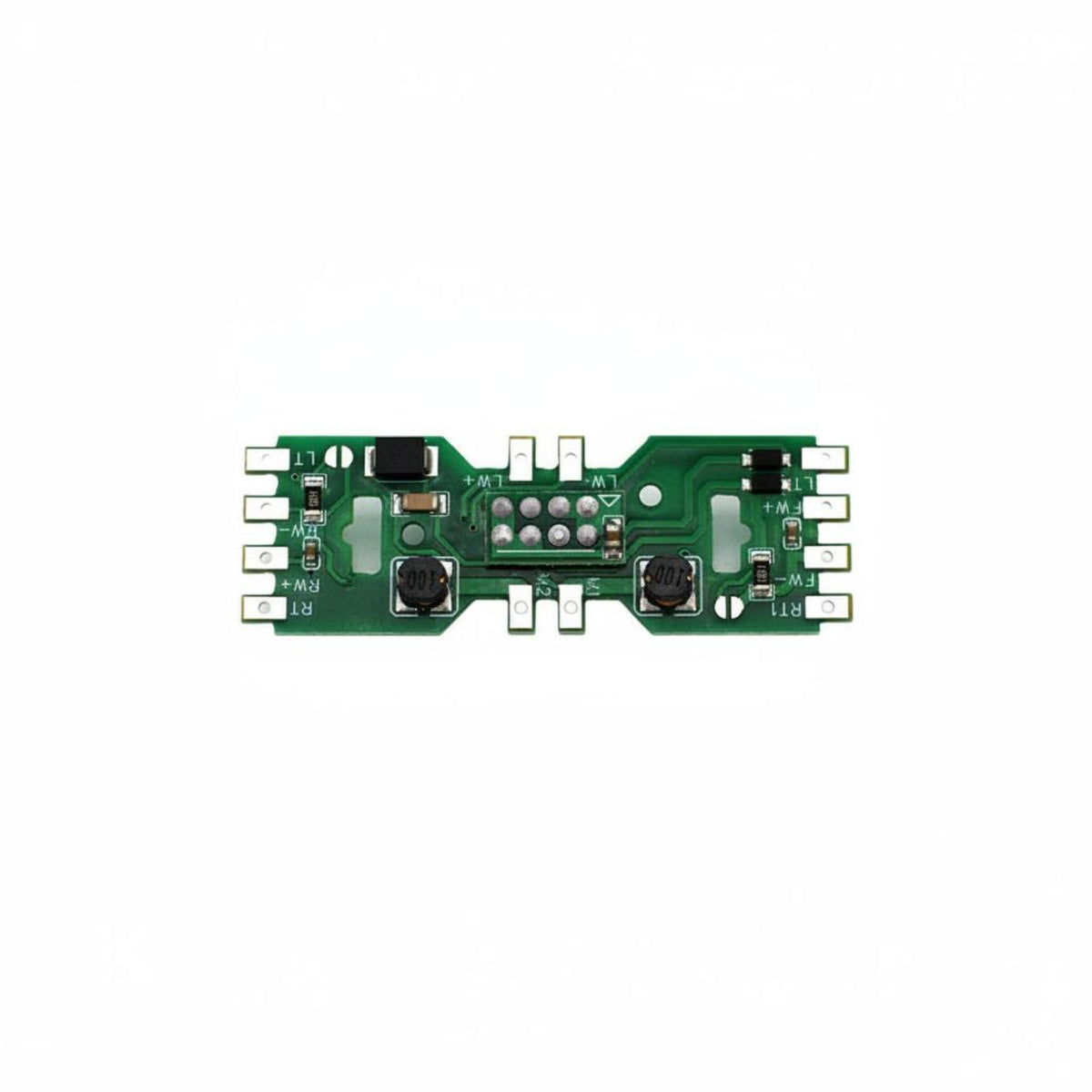 Easy to Install HO Locomotive PCB Enhanced Performance HO Scale Train PCB Compact Design Model Train Upgrade Board for Repair