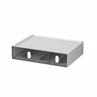 Multi-Compartment Drawer Space-Saving Desk Organizer interlocking System for Students