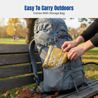 Outdoor Dining Mat, Water-Resistant Oxford Cloth Ground Sheet, Durable & Moisture-Proof, Camping, Lightweight