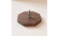 Premium Solid Walnut Display Base Minimalist Walnut Display Base Modern Wooden Pedestal Simple for Collectors