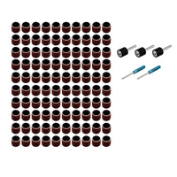 Sanding Drum Kit Rough Rotary Sanding Drum Set Cylindrical Hardware for Woodworkers, Hobbyists, Rust Removal