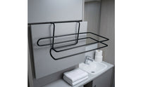 Paper Towel Holder with Two Hangers Lightweight Paper Towel Holder with Hooks Anti-Scratch for Washroom