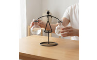 Soilless Display Stand Minimalist Figure Frame Planter Stand Iron Growth Display Unit